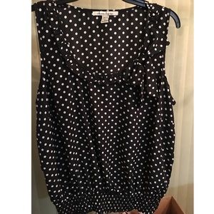 American Rag Polka Dot Tank Top